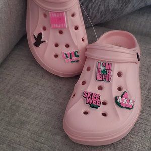 Sorority garden clogs